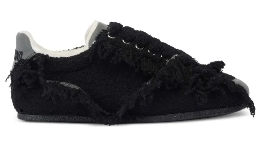 Moschino mit ausgefransten Kanten – Black (MA15311G1OM31)