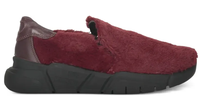Moschino Slip-On- mit Faux Fur – Rot (5253G06JS)