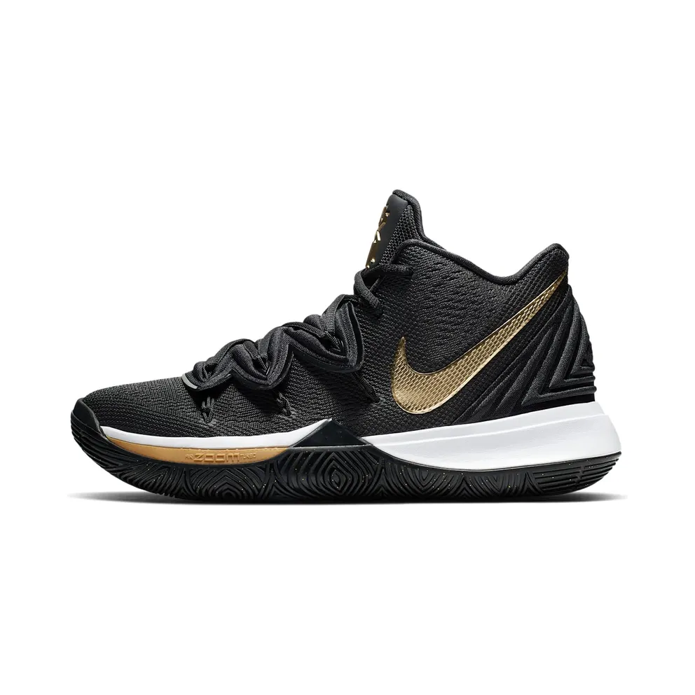 Nike Kyrie 5 Black Metallic Gold (AO2918-007)