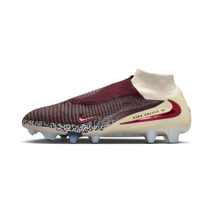 Nike Phantom 6 High Elite Fossil – United 003 Pack “Burgundy Crush / Fossil / University Red” (IO8445-661)