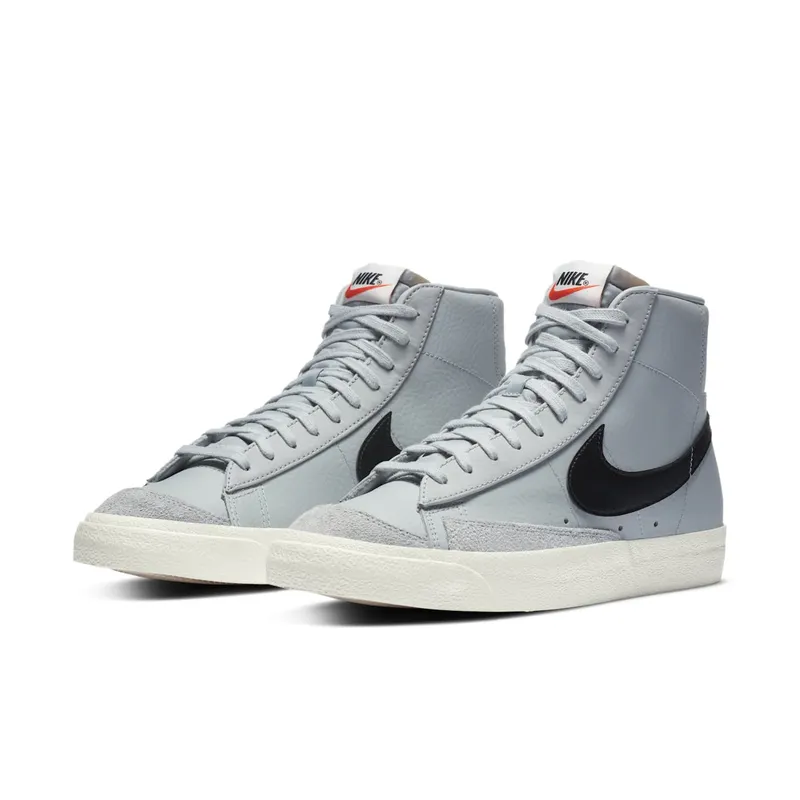 Nike Blazer Mid 77 Vintage Light Smoke Grey Black (BQ6806-001)
