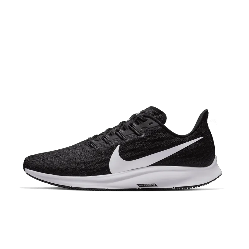Nike Air Zoom Pegasus 36 Black White Black/White-Thunder Grey (AQ2203-002)