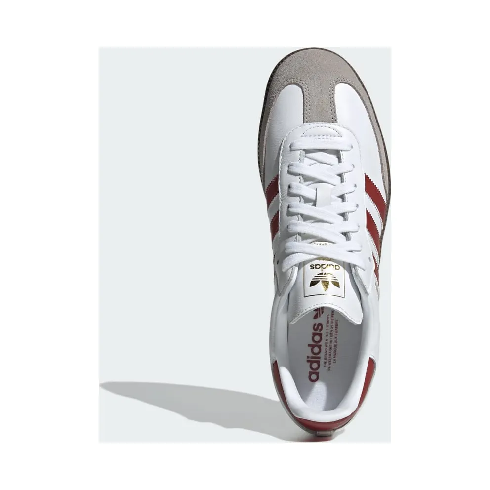 Adidas Samba OG Cloud White / Preloved Ruby / Clear Granite (JH8798)