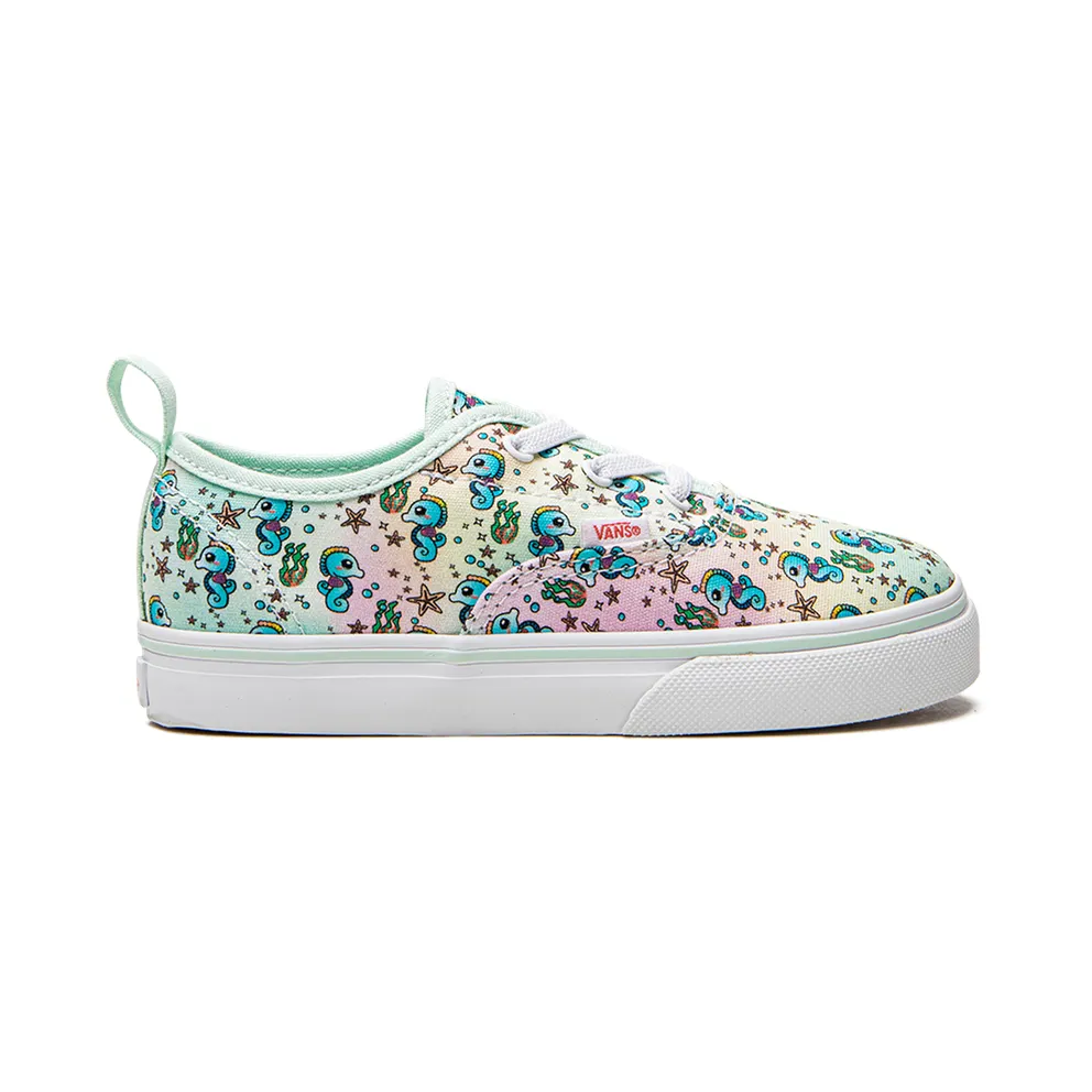 Vans Authentic Elastic Lace TD “Rainbow Seahorse” (VN0A4BUYZQP)