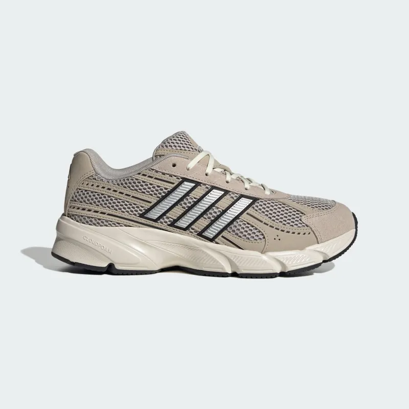 Adidas TECHNOCHAOS 2000 Shoes Light Brown / Matte Silver / Wonder Beige (KI7031)