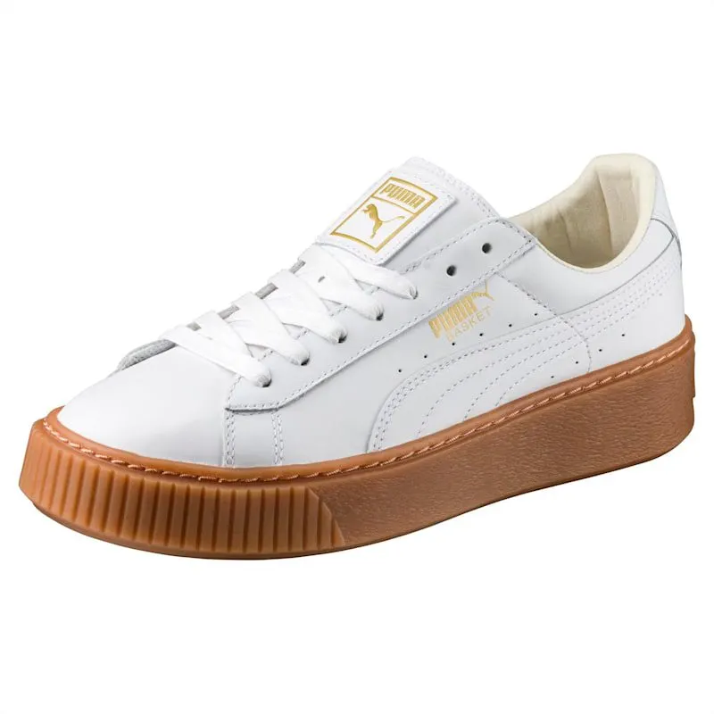 Puma Basket Platform Core Puma White (364040-01)