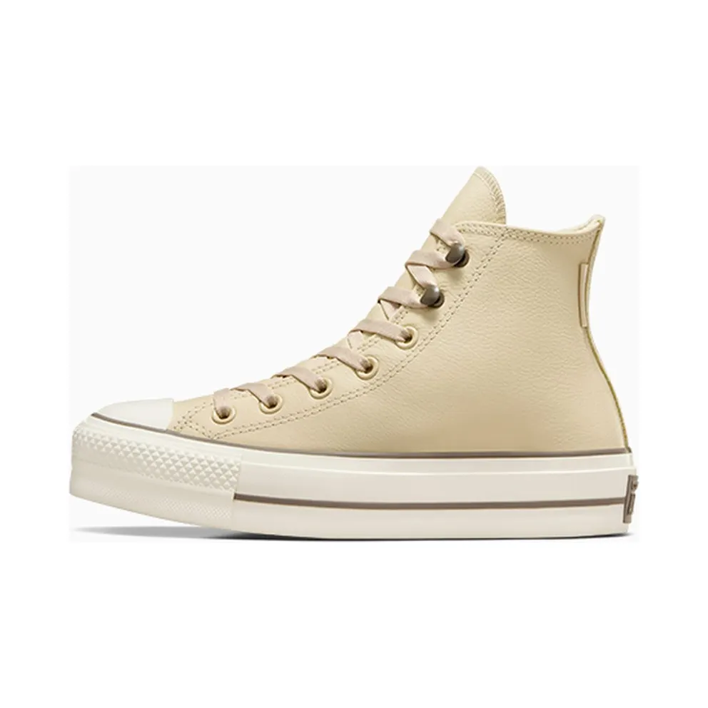 Converse Chuck Tayor All Star Lift Platform Weatherized Leather Miso Glaze/Truffle/Egret (A11158C)