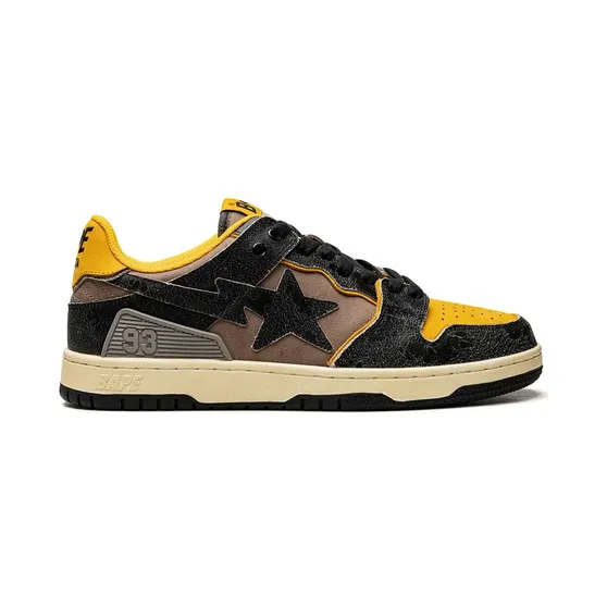 Bape A Bathing Ape® SK8 Sta low-top “Yellow” (0ZXSHM191022IBKR)