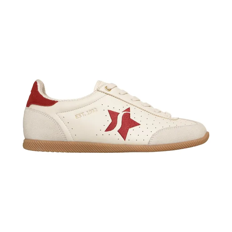 Skechers Midcity – City Crush Natuurlijk/Rood