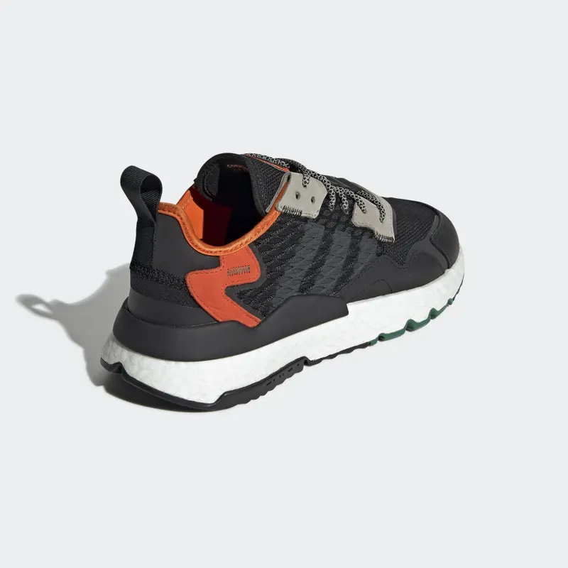 adidas Nite Jogger Cordura Black Orange Core Black/Grey Six/Orange (EE5549)