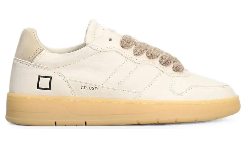 D.A.T.E. Court 2.0 leren sneakers – White (M451C2USWH)