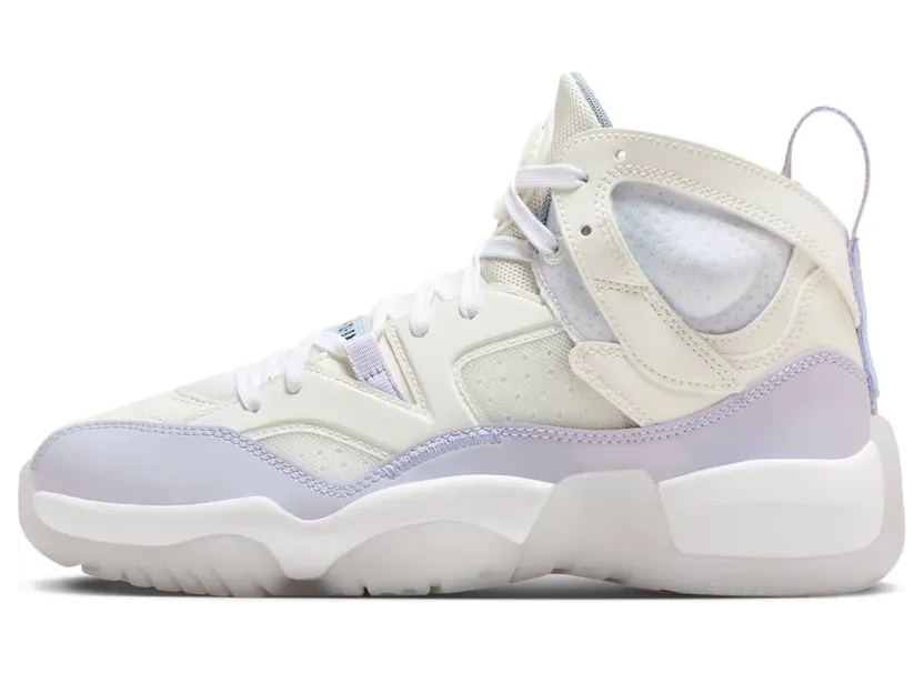 Jordan Jumpman Two Trey White Lavender Purple (FB7166-511)