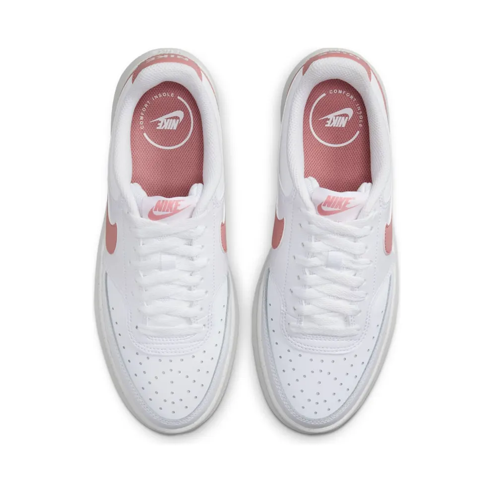 Nike Court Vision Alta “White Sail Red Stardust” (DZ5394-102)