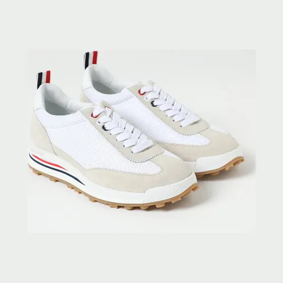 Thom Browne sneakers in nylon and suede White (FFD054A06552100)