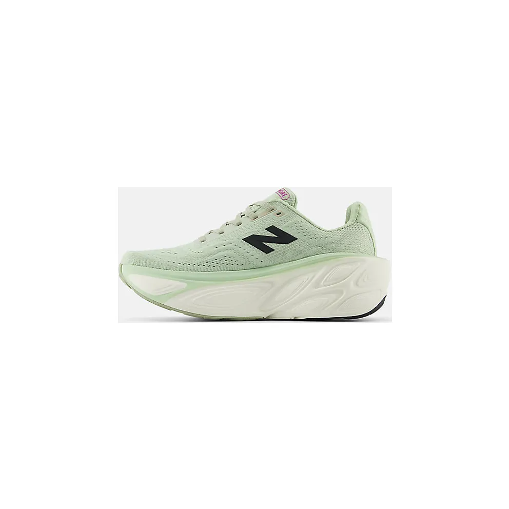 New Balance Fresh Foam X More v5 Natural Mint Purple Fuchsia Black (WMORLM5)