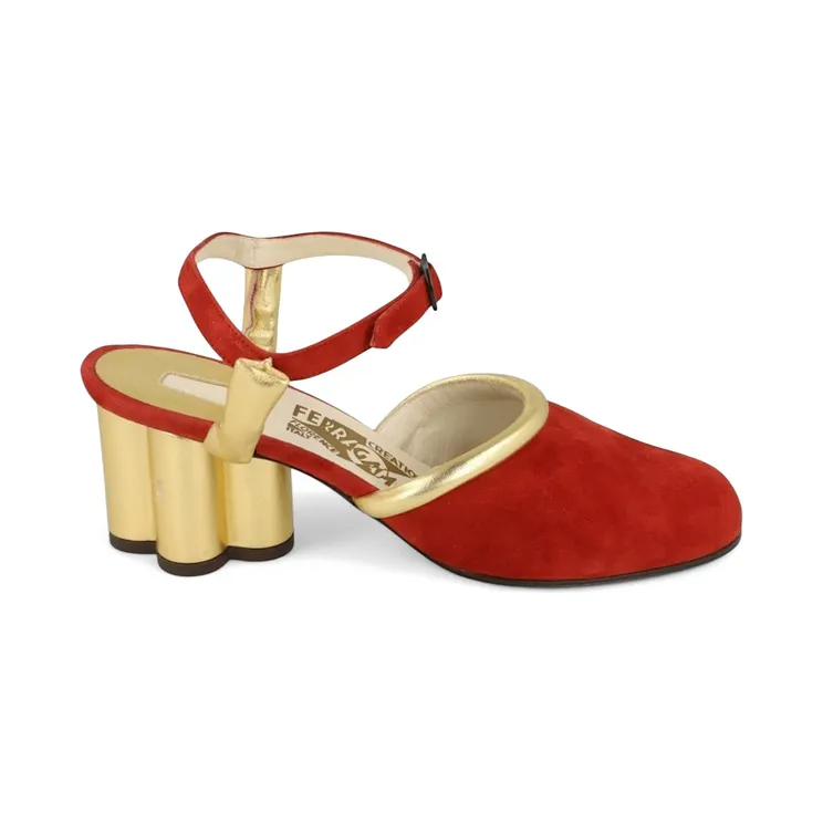 Ferragamo Altana Archive Limited Edition 1930s Sandals Red (01I429-745808-M)