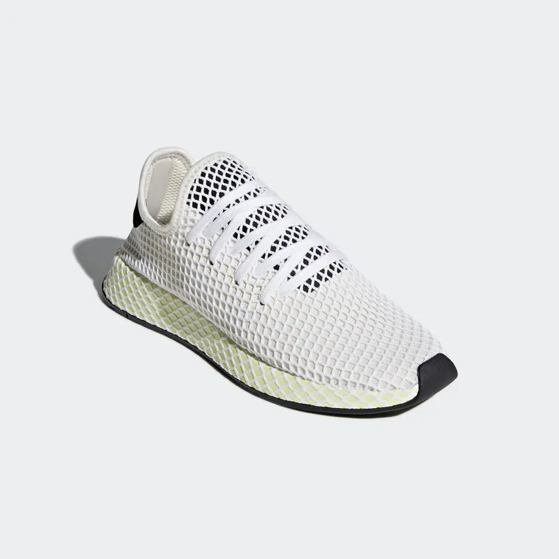 adidas Deerupt Muted Neons Chalk White Chalk White/Core Black/Core Black (CQ2629)