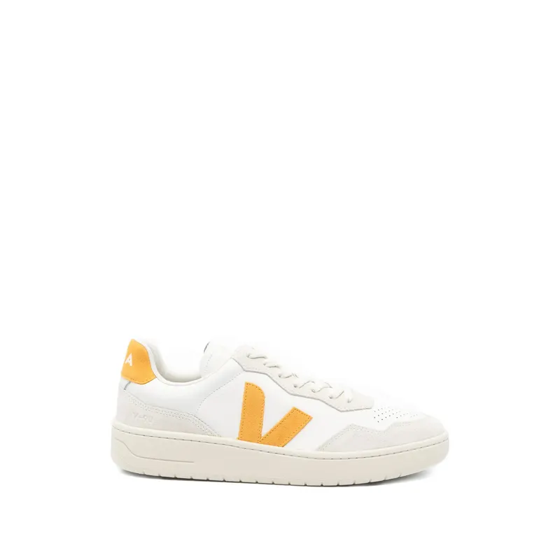 Veja V-90 Logo-detail “White/Orange” (VD2021361)