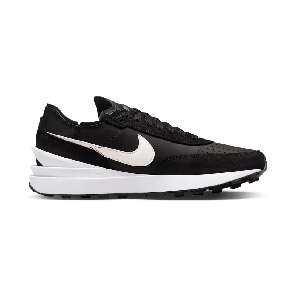 Nike Waffle One Leather Black (DX9428-001)