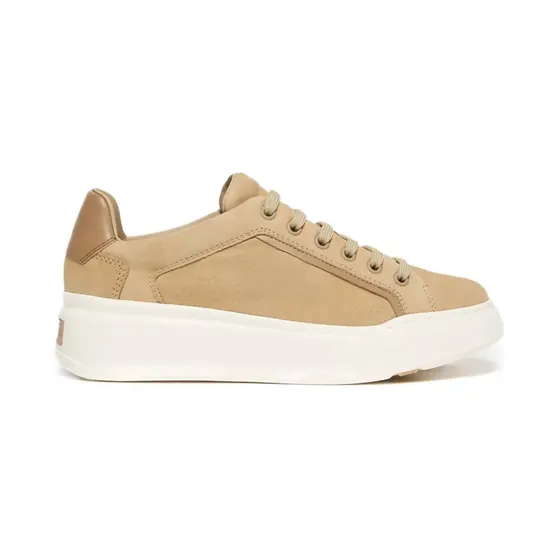 Max Mara Sneakers met plateauzool – Beige (2614761031600)