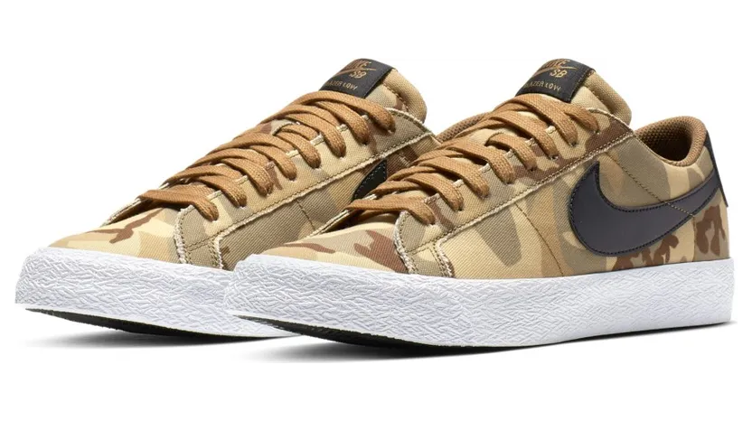 Nike SB Blazer Low Canvas Desert Camo