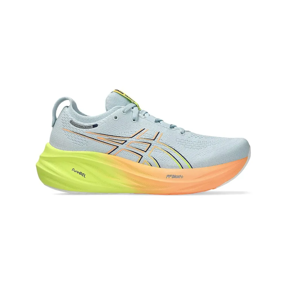 ASICS Gel-Nimbus 26 Paris Cool Grey Safety Yellow (1012B743-750)