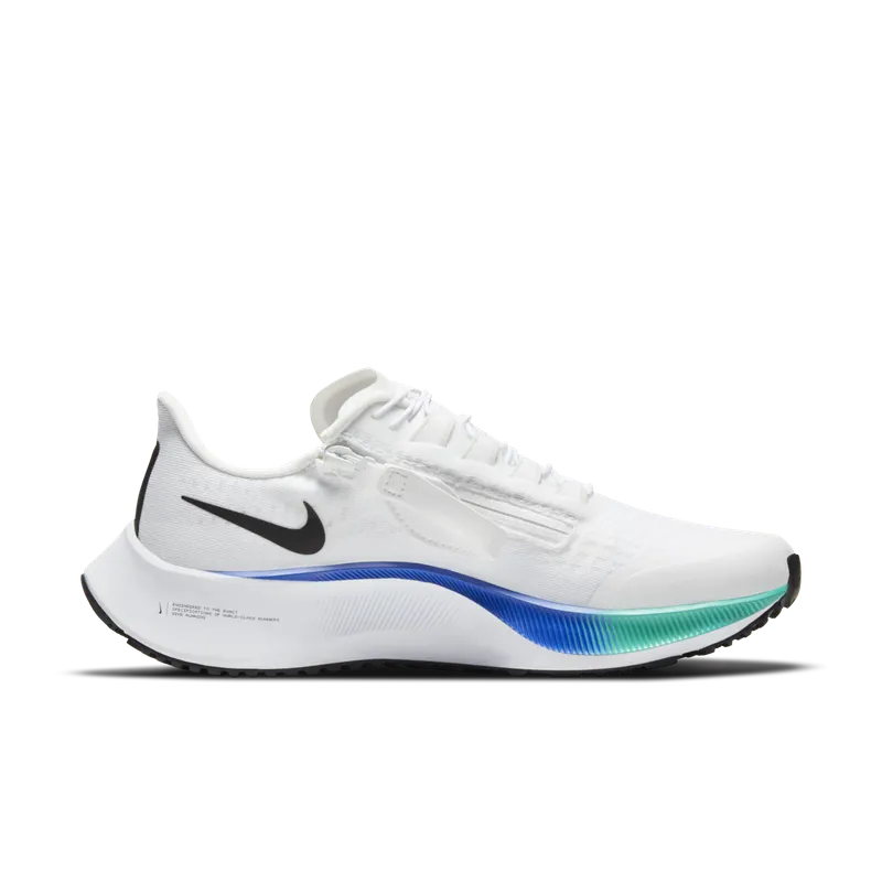 Nike Air Zoom Pegasus 37 Flyease White Multi-Color (W) White/Hyper Violet-Spruce Aura-Flash Crimson (CK8605-100)
