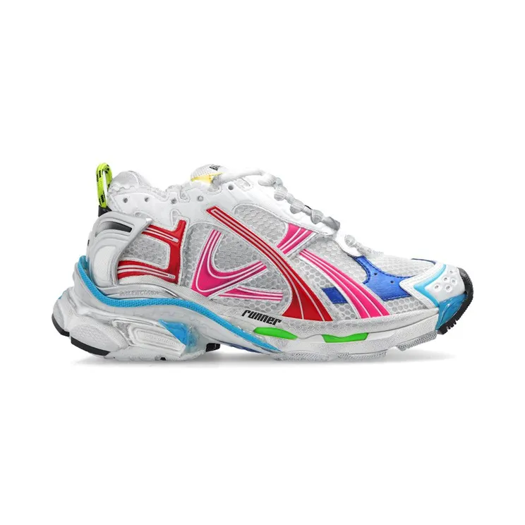 Balenciaga Runner Worn-Out White Multi-Color (772767 W3RBW 9645)