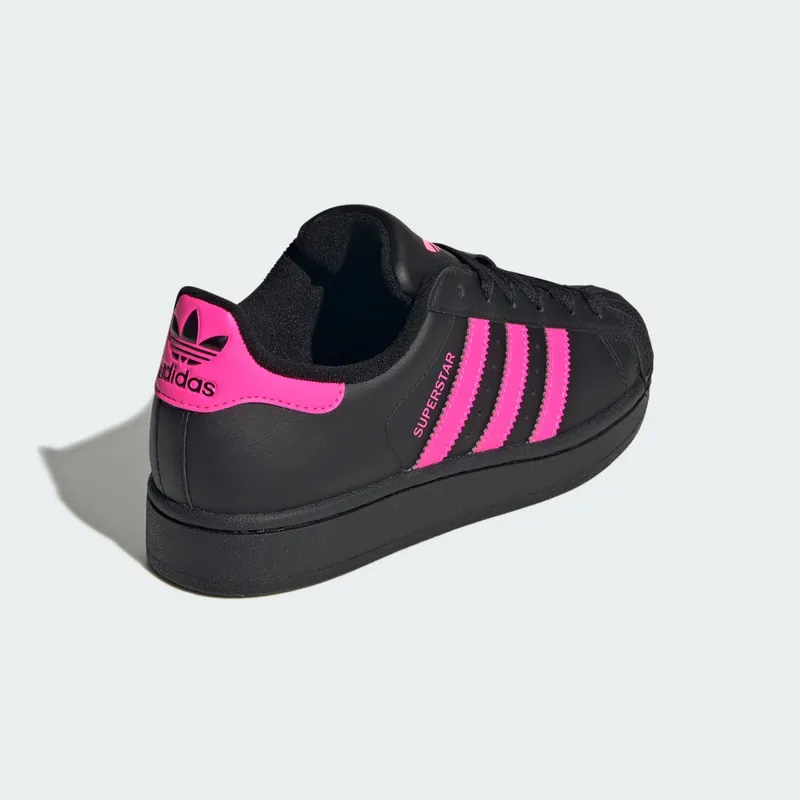 adidas Superstar II Core Black Lucid Pink (JQ0284)