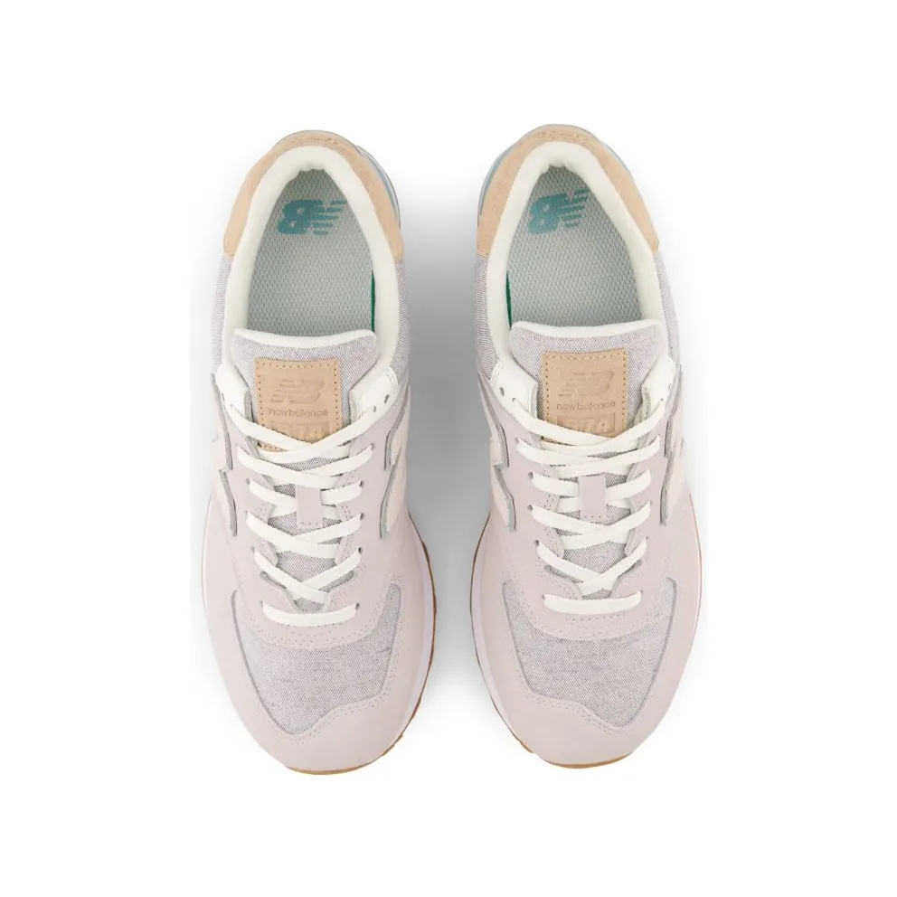 New Balance 574 Grey White Light Blue Gum (U574SG2)