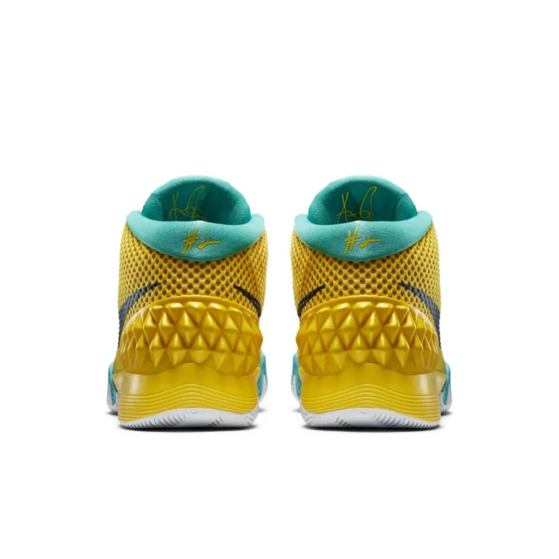 Nike Kyrie 1 Letterman Tour Yellow/University Gold-Light Retro-Teal (705277-737)