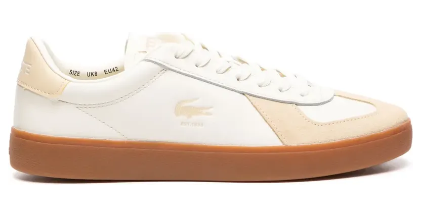 Lacoste Baseshot Pro Sneakers aus Leder – Nude (49SMA0064)