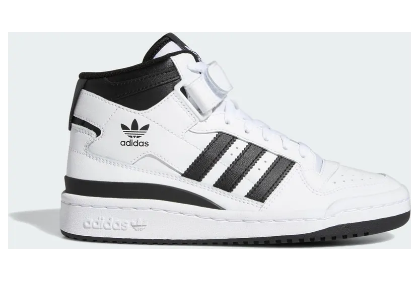 adidas Forum Mid Schuh Cloud White / Core Black / Cloud White (FZ2083)