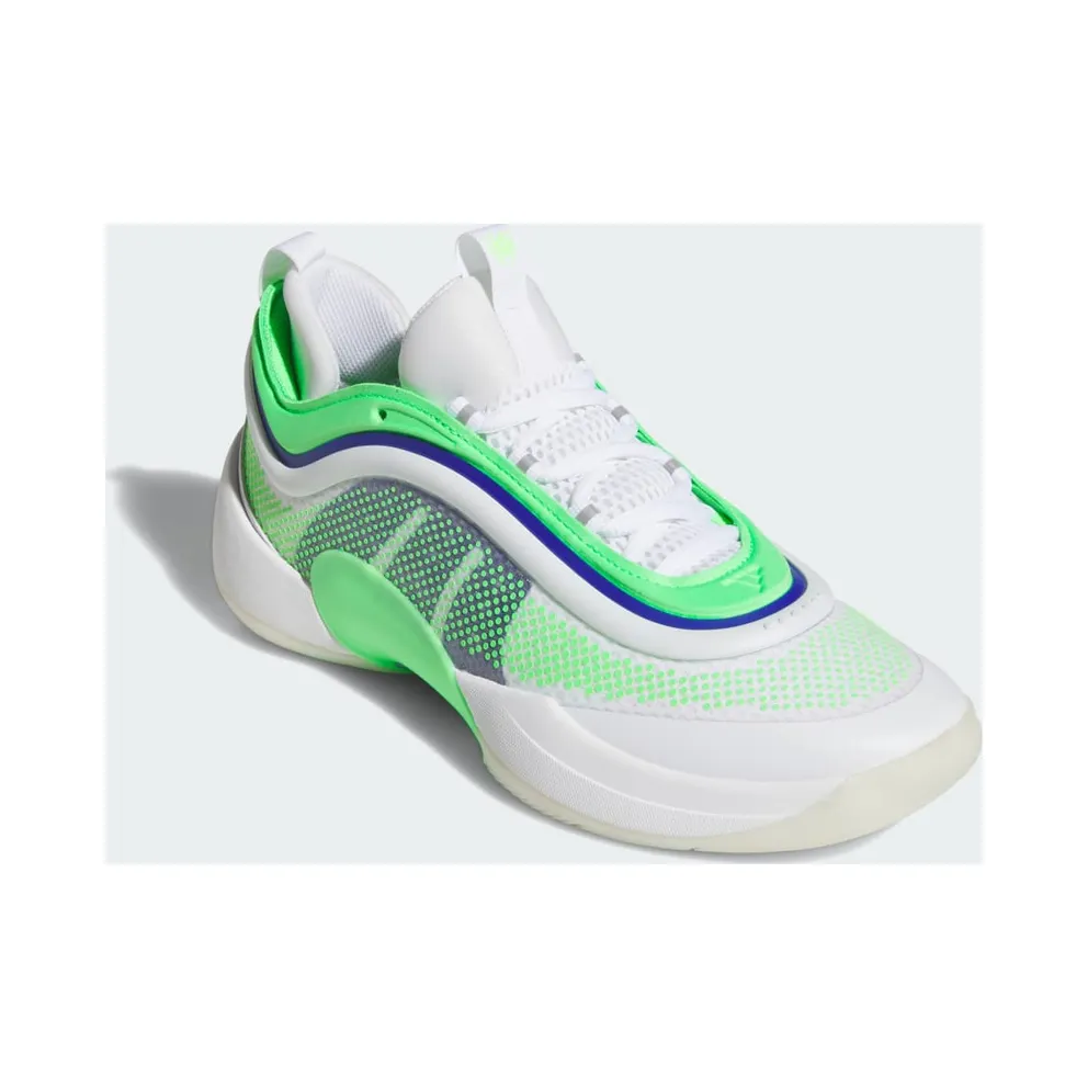 Adidas D.O.N. Issue 6 Cloud White / Screaming Green / Lucid Blue (JQ2249)
