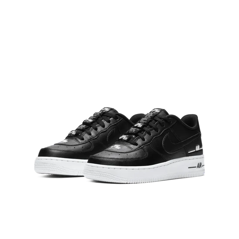 Nike Air Force 1 LV8 3 Black (GS) Black/White/Black (CJ4092-001)