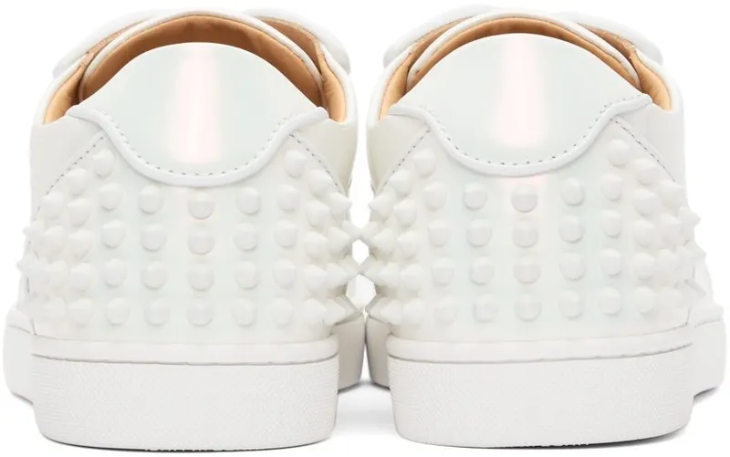 Christian Louboutin White Iridescent Seavaste 2 Orlato (3210253)