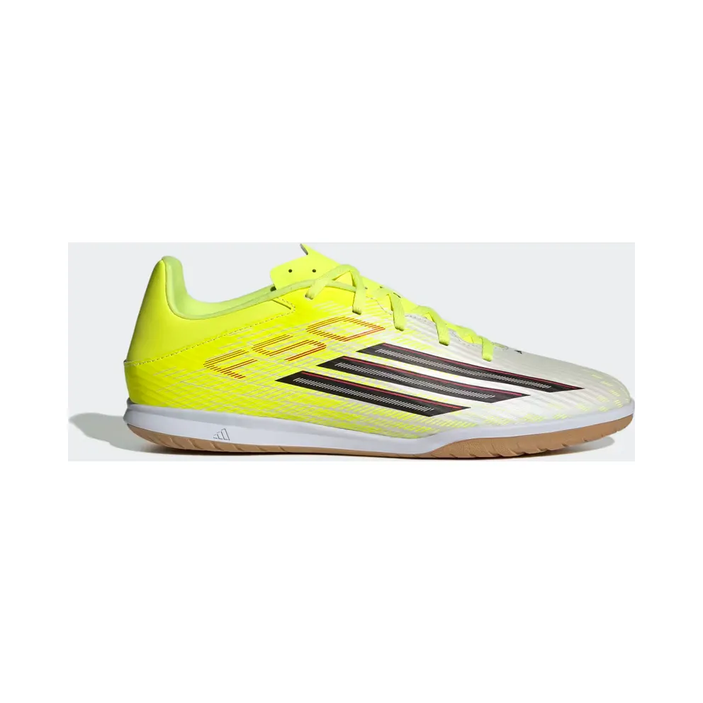 adidas F50 Club Indoor Football “Team Solar Yellow 2 / Core Black / Lucid Red” (JR9049)