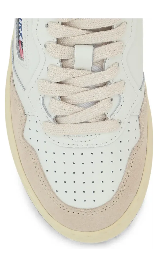 Autry Medalist Leather “White/Neutrals” (AULW LS16) (4)
