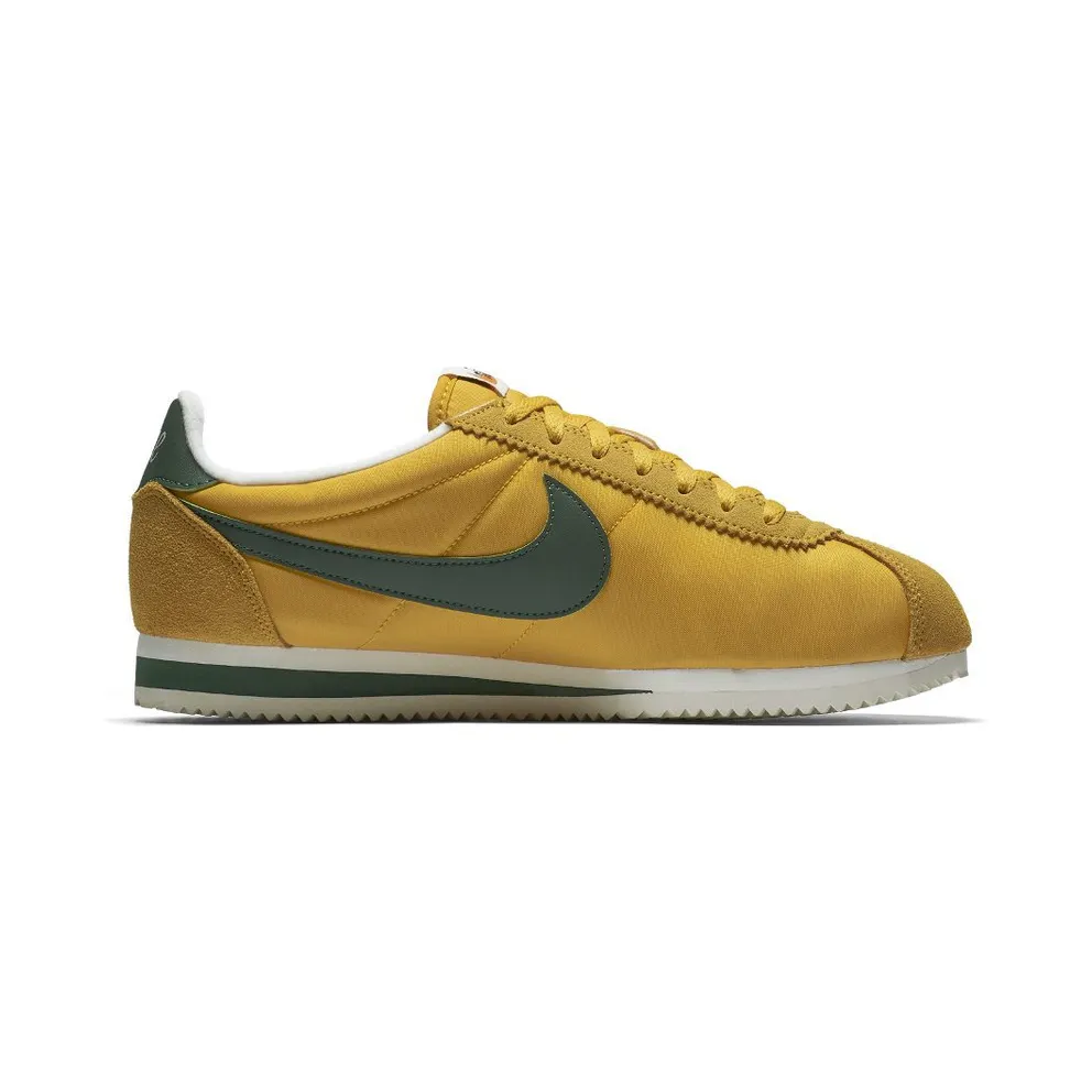 Nike Classic Cortez Nylon Oregon Yellow Ochre/Gorge Green-Sail (876873-700)
