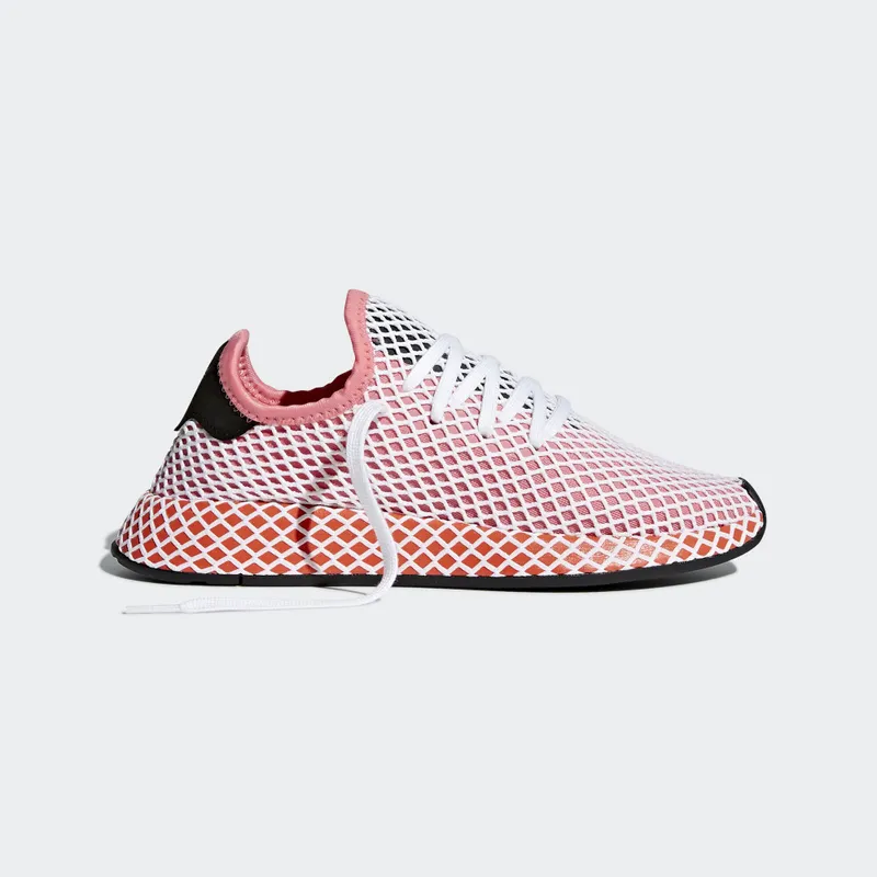 adidas Deerupt Chalk Pink Bold Orange (W) Chalk Pink/Chalk Pink/Bold Orange (CQ2910)