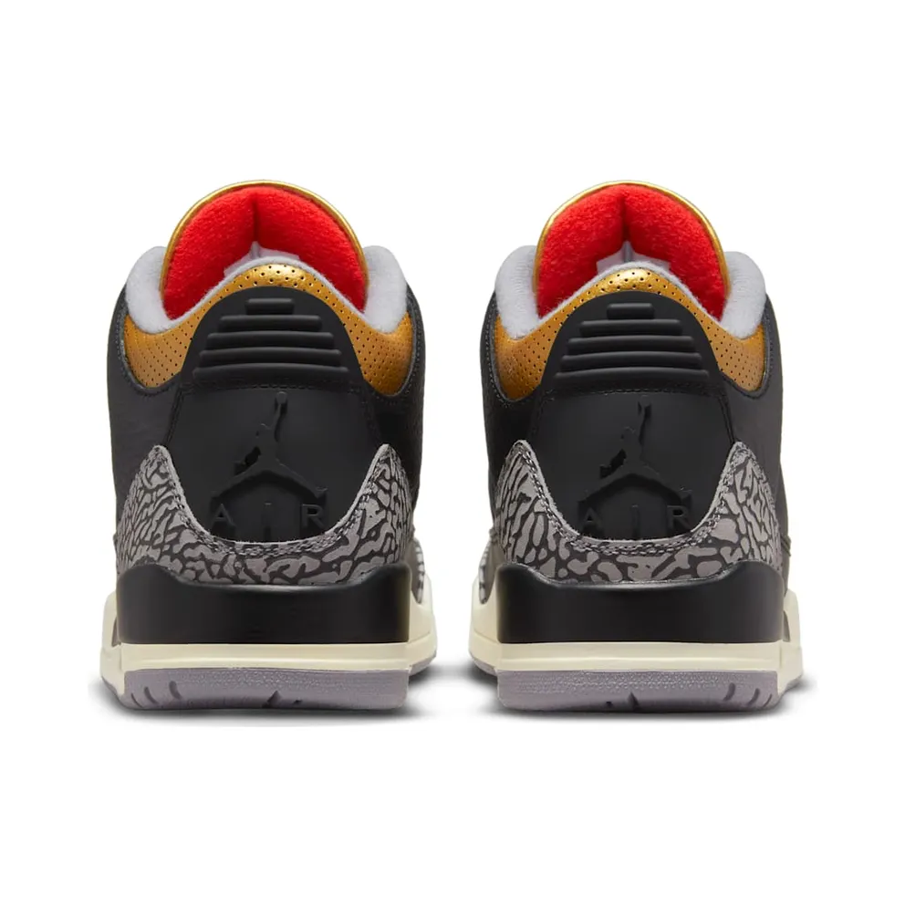 AIR Jordan 3 “Black Cement Gold” (CK9246-067)