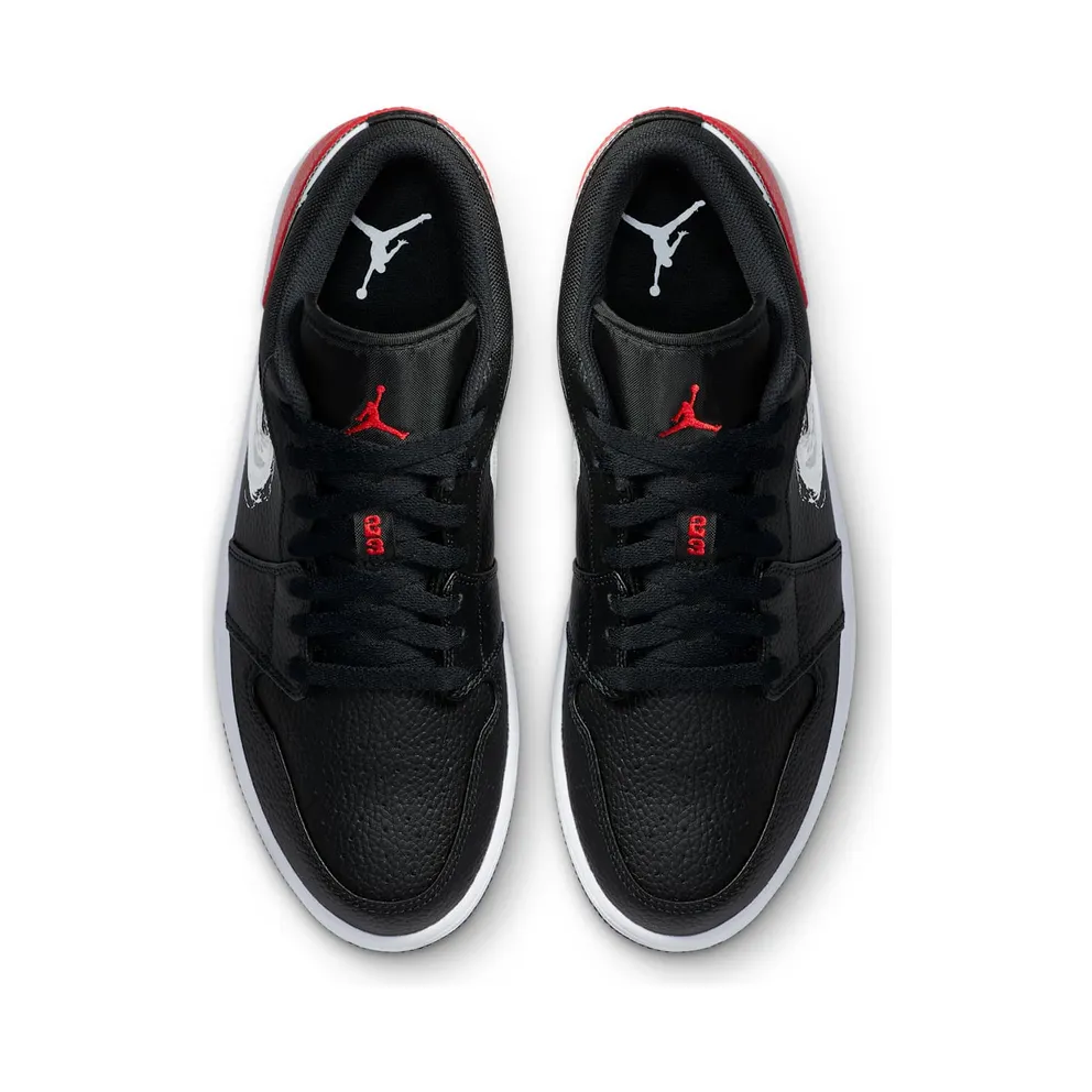 Air Jordan 1 Low SE Brushstroke Black (2020) (DA4659-001)