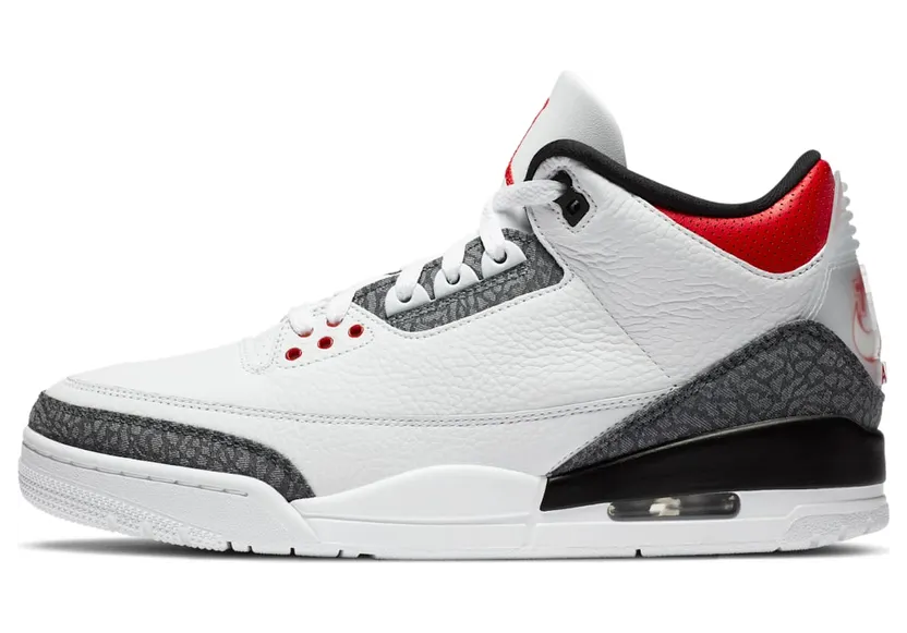 Air Jordan 3 Retro SE CO Japan – Fire Red Denim (CZ6433-100)