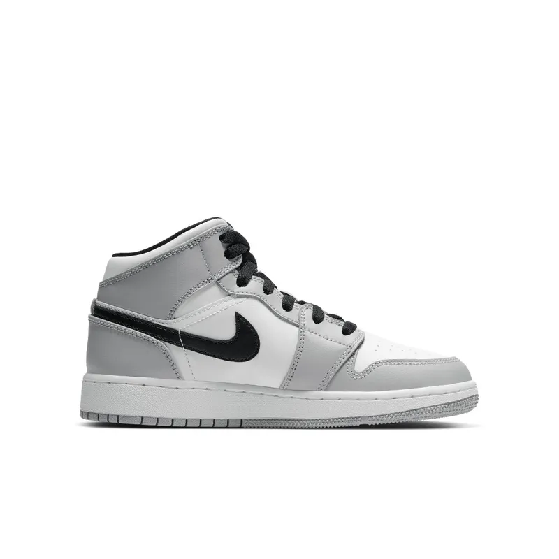 Air Jordan Nike AJ I 1 Mid ‘Light Smoke Grey’ (GS) (2020) (554725-092)