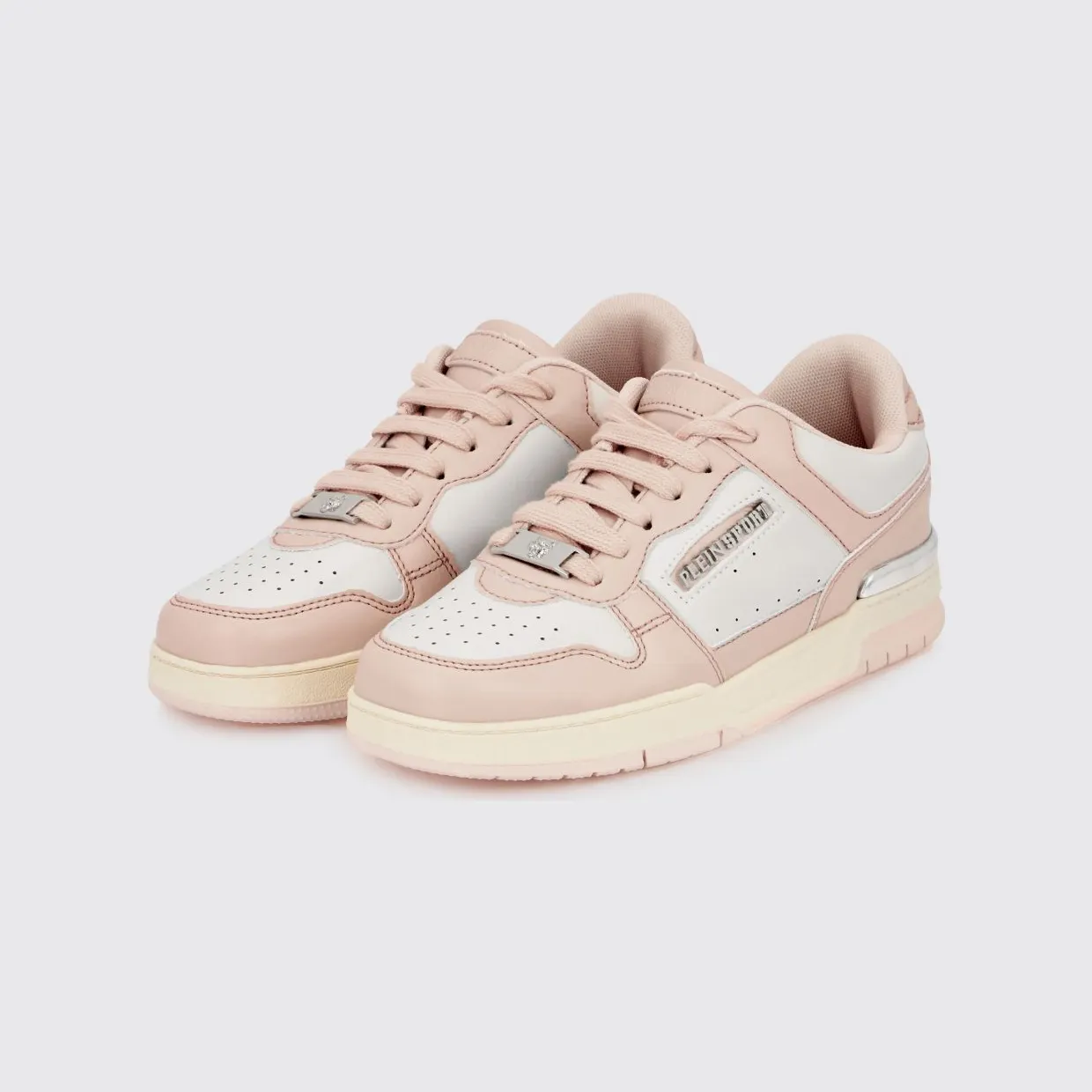 Plein Sport Viper II Leather Sneakers Fuchsia (FAESUSC0794SLE004N03)
