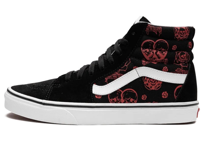 Vans SK8 Hi “LOVE YOU TO DEATH” (VN0007NSBMX)