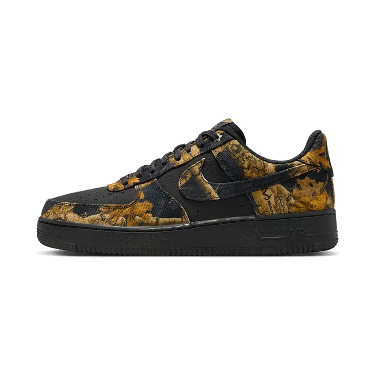 Nike Air Force 1 Low Realtree “Off-Noir / Multi-Colour / Gum Yellow” (IH1221-001)