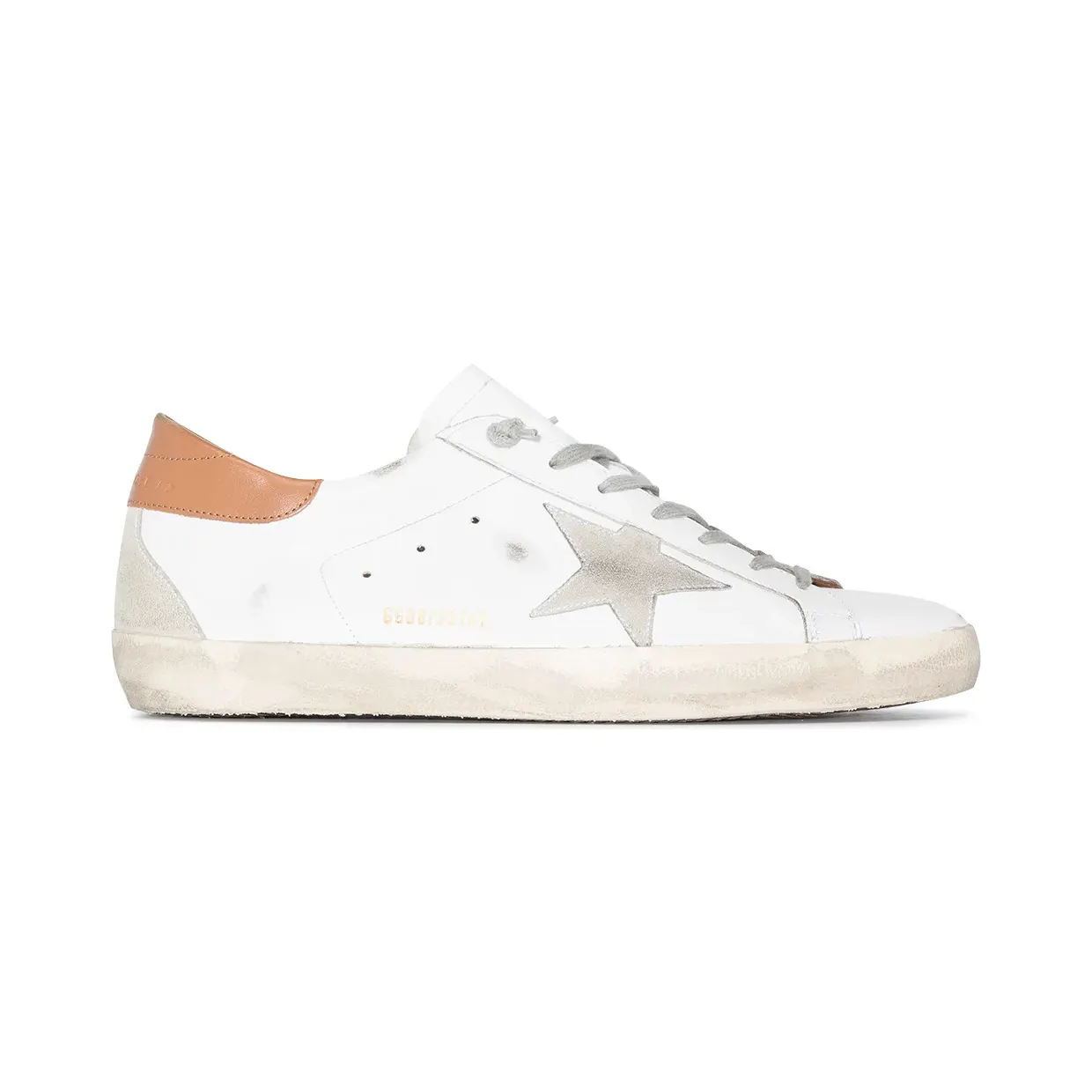 Golden Goose Super-Star low-top leren “White” (GMF00102F002182)