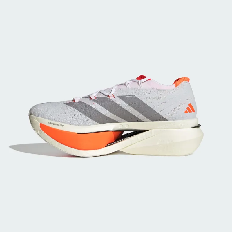 Adidas ADIZERO PRIME X3 STRUNG Running Shoes Cloud White / Cloud White / Lucid Red (JP9192)