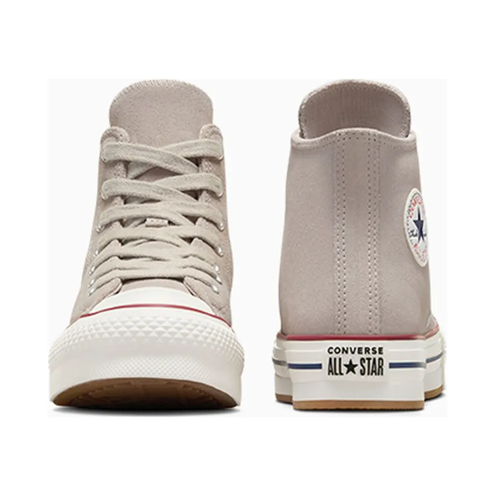 Converse Chuck Taylor All Star EVA Lift Platform Suede Papyrus/Egret/Midnight Navy (A12469C)